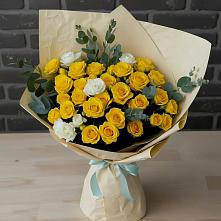 Букет цветов из:  Розы в Славске