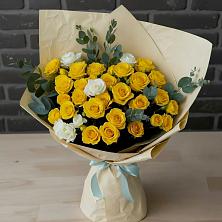 Букет цветов из:  Розы в Славске
