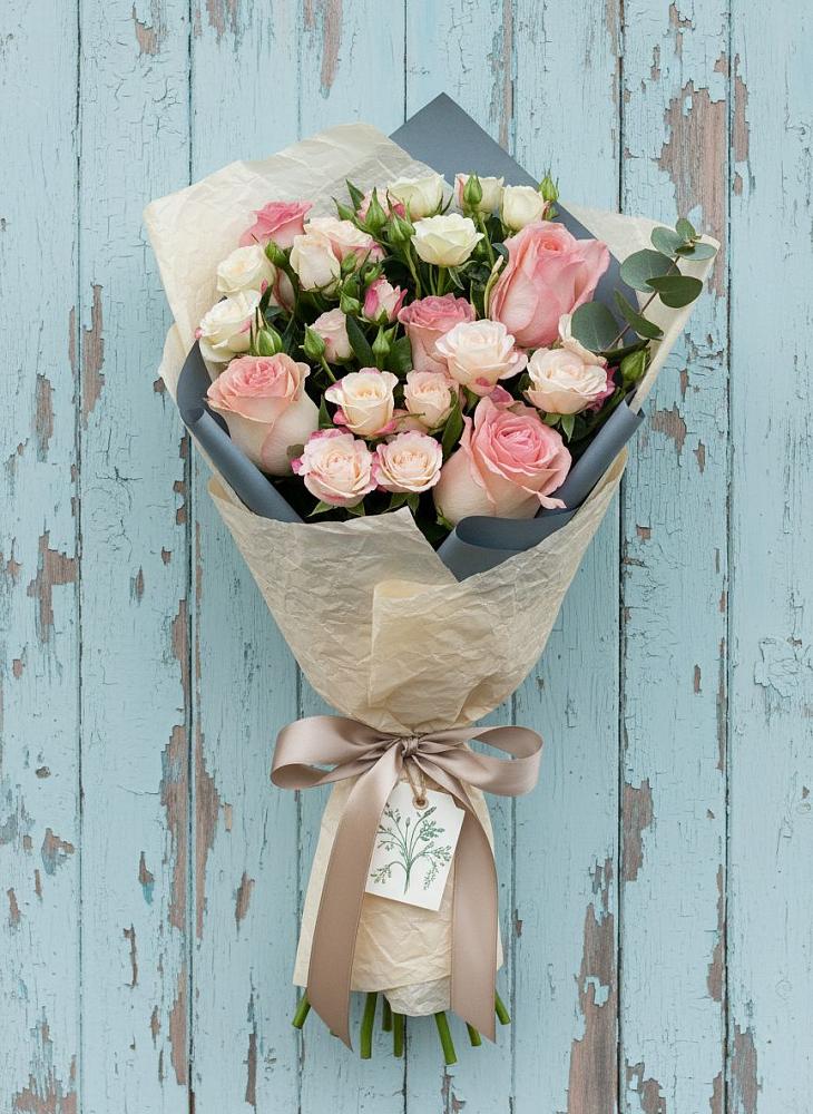 Букет цветов из: Розы в Славске