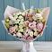 Букет цветов из: Альстромерии и Розы в Славске