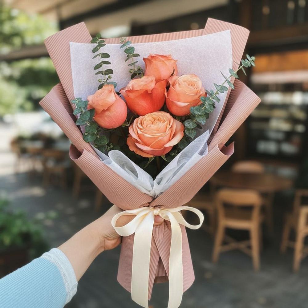 Букет цветов из: Розы в Славске