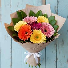 Букет цветов из:  Герберы в Славске