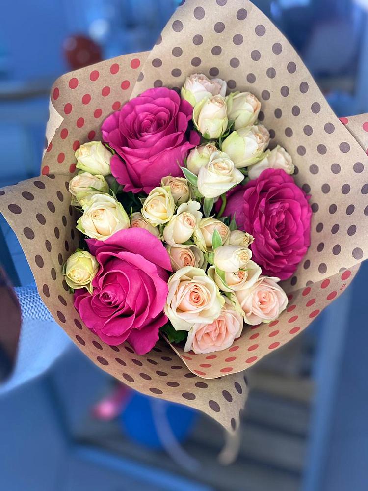 Букет цветов из: Розы в Славске