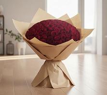 Букет 101 Красная роза в Славске