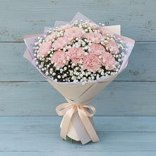 Букет цветов из:  Гвоздики в Славске