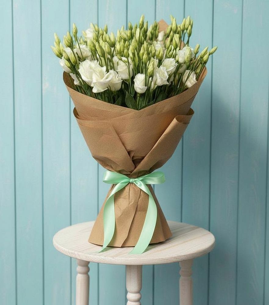 Букет цветов из: Лизиантусы в Славске