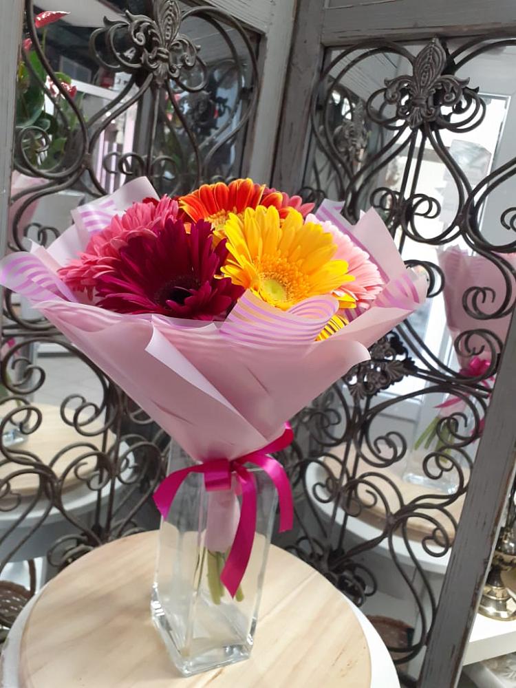 Букет цветов из: Герберы в Славске