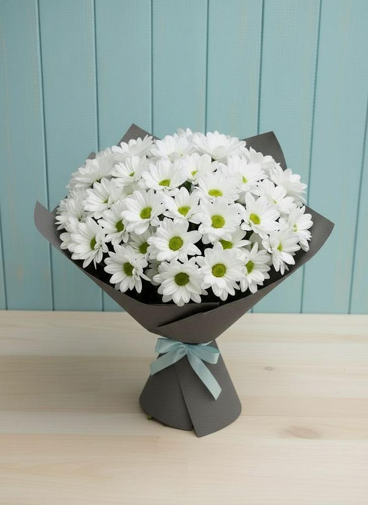 Букет цветов из: Хризантемы в Славске