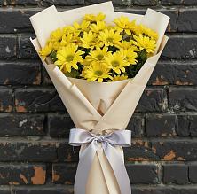 Букет цветов из:  Хризантемы в Славске