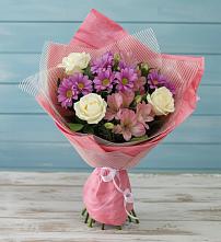 Букет цветов из:  Герберы в Славске