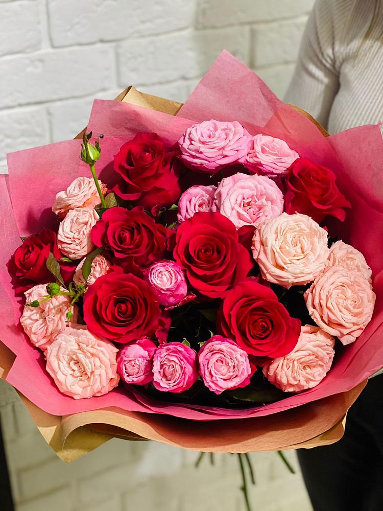 Букет цветов из: Розы в Славске