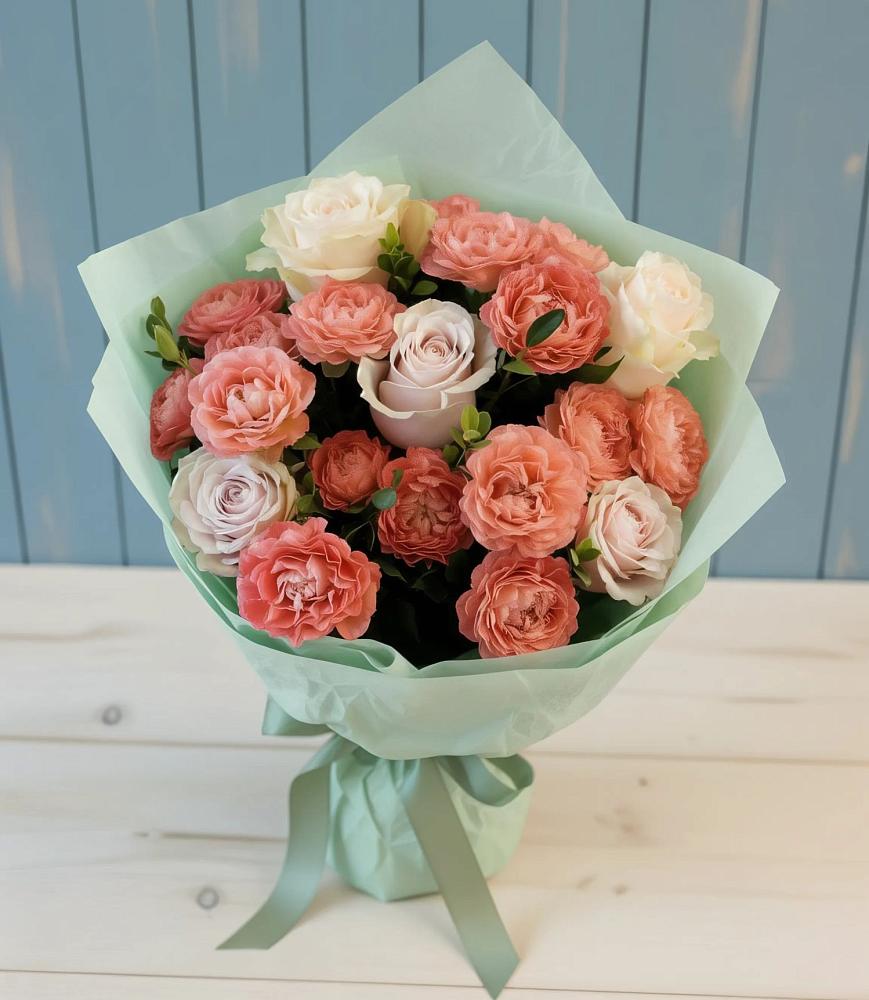 Букет цветов из: Розы в Славске