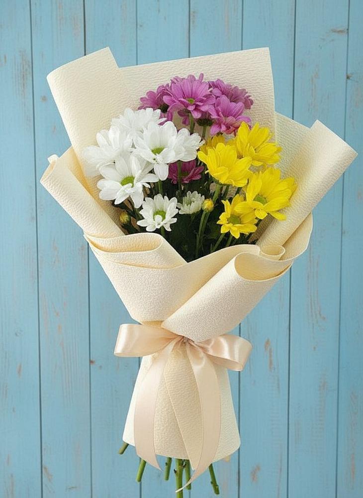 Букет цветов из: Хризантемы в Славске