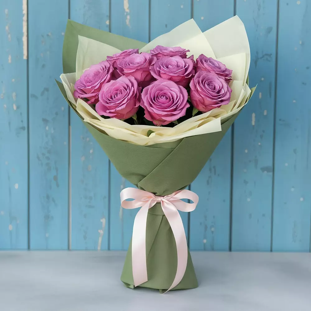 Букет Розы Фёрст Леди в Славске