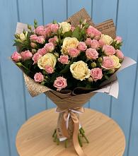 Букет цветов из:  Розы в Славске