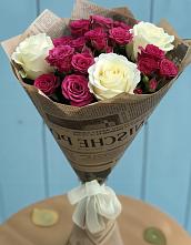 Букет цветов из:  Розы в Славске