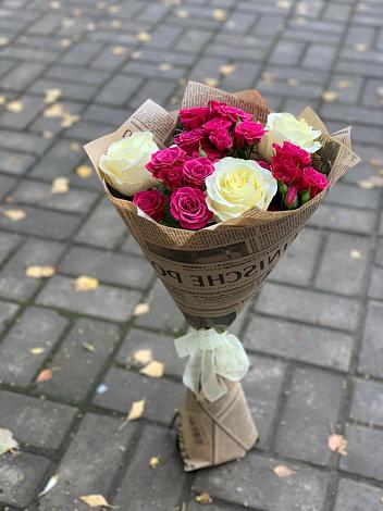 Букет цветов из: Розы в Славске