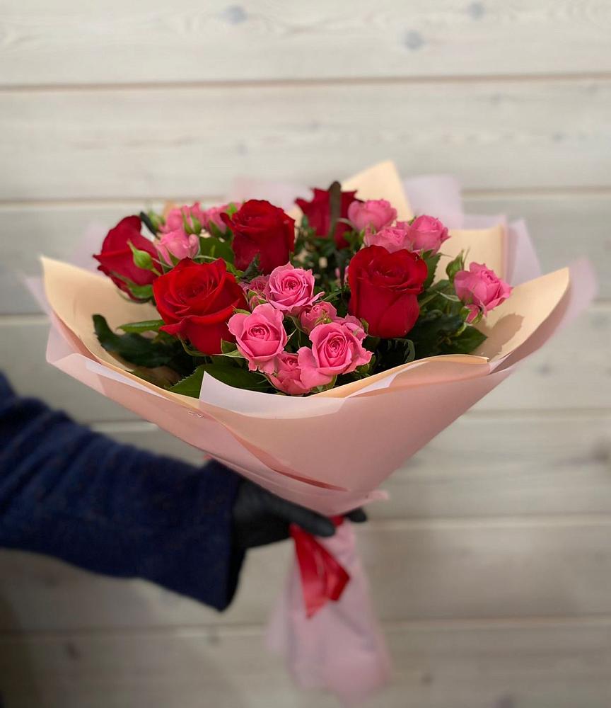 Букет цветов из: Розы в Славске
