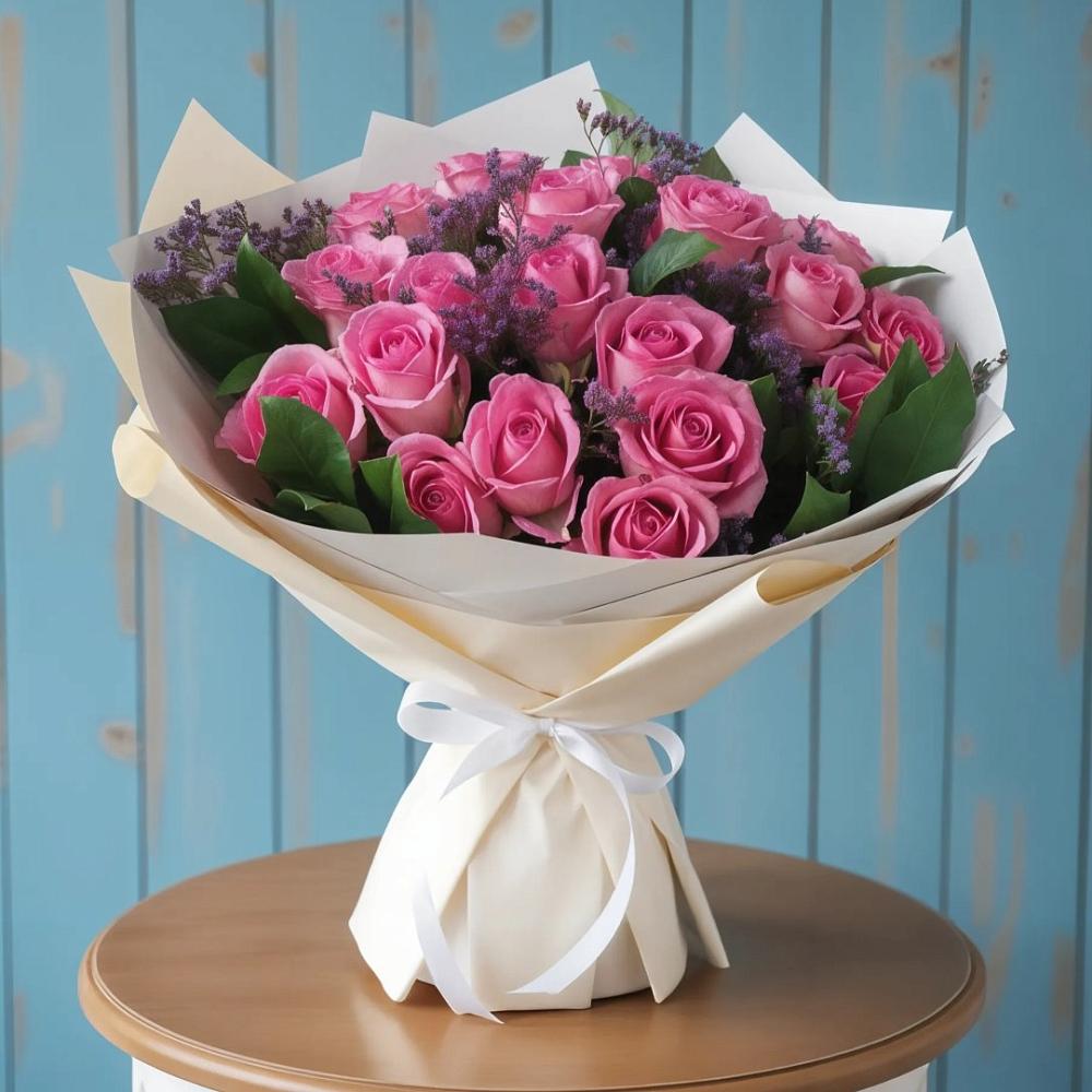 Букет цветов из: Розы в Славске