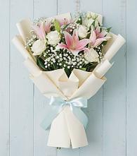 Букет цветов из:  Лилии в Славске
