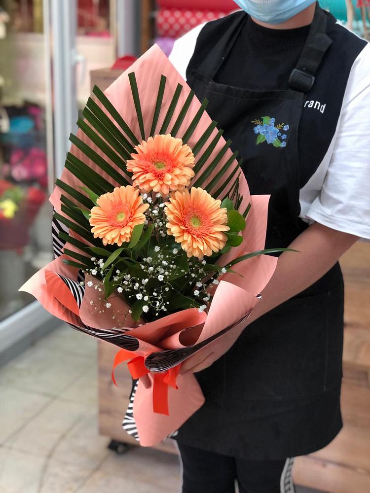 Букет цветов из: Герберы в Славске