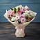 Букет цветов из: Хризантемы, Альстромерии и Розы в Славске